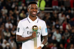 Leia mais sobre o artigo Vinicius Júnior é o melhor jogador do Campeonato Mundial de Clubes de 2022
