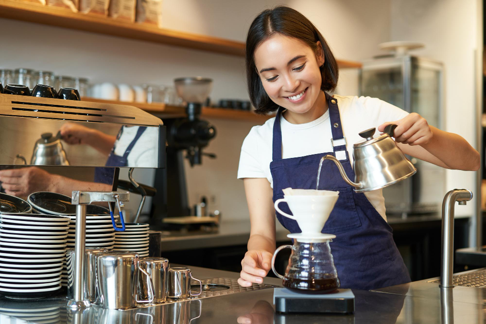 Quais são os melhores horários para tomar café? 3 fazendo cafe